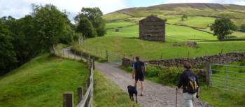 Walking from Keld on the Coast to Coast Trail