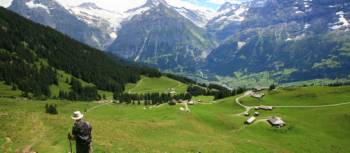 The Alpine Pass Route is a real-life tourist brochure